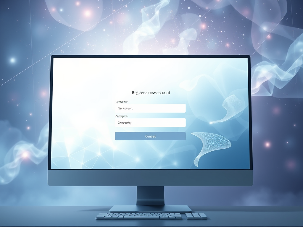 Register a new account